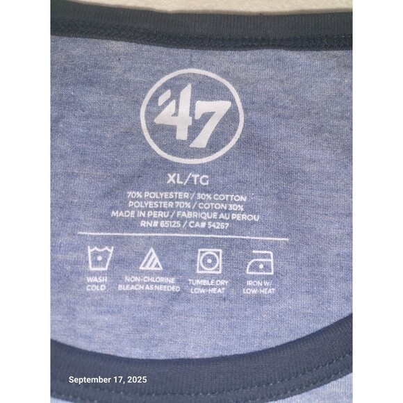 47’ Brand Chicago Cubs MLB Baseball Mens Tank Top T Shirt Sleeveless XL NWOT - Picture 4 of 4